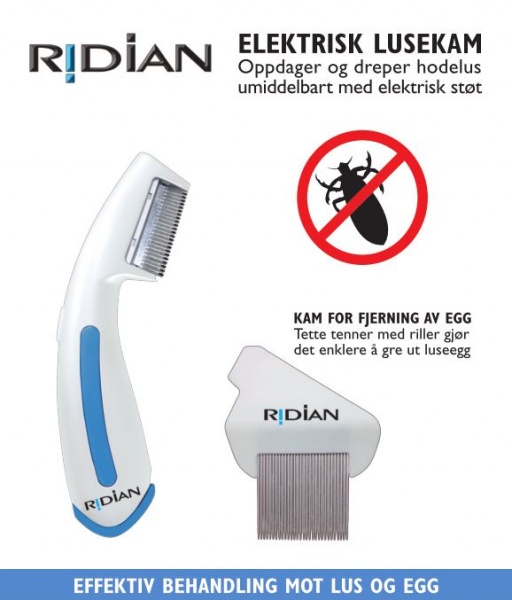 Ridian elektrisk lusekam