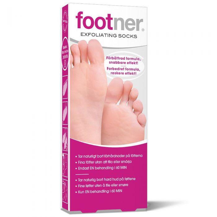 Footner exfoliating socks 1 par - ApotekDirekte.no